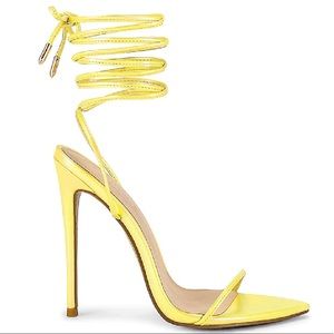 FEMME LA Luce Minimal Heeled Sandal in Sol